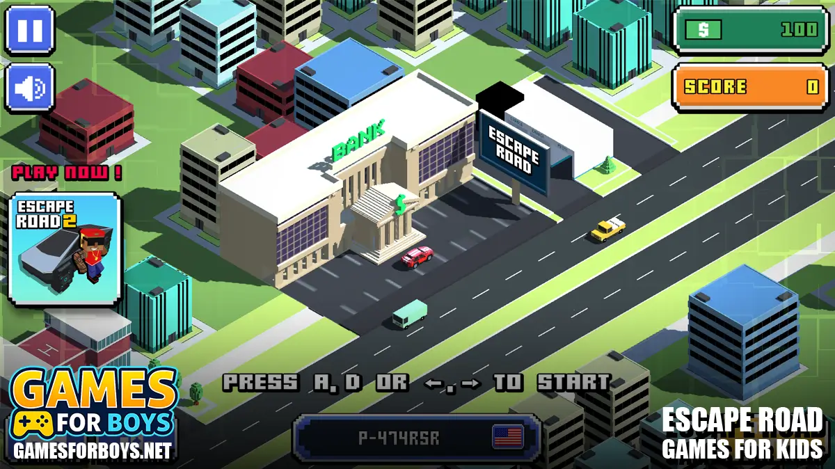 Escape Road – Dodge, Drive, and Escape!