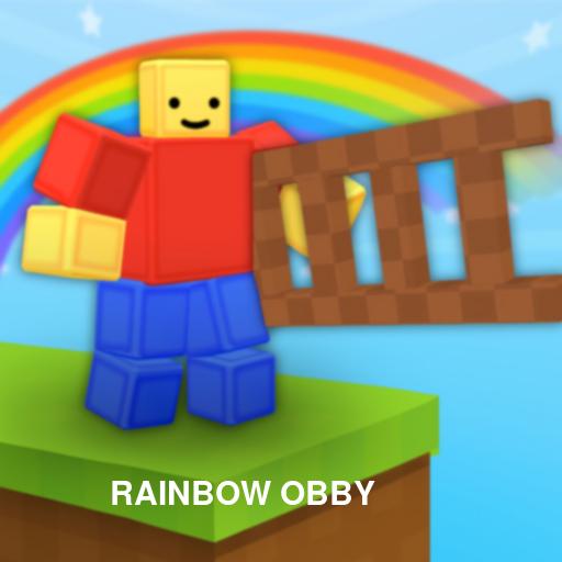 Play RAINBOW OBBY Online Free – Fun Parkour Adventure